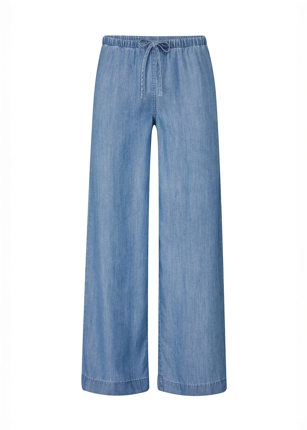 Cotton Traders Lightwash Pull On Denim Trousers - 20/l27 Image 3