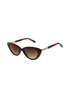 Karen Millen Artemis Red Sunglasses - One Size Image 2