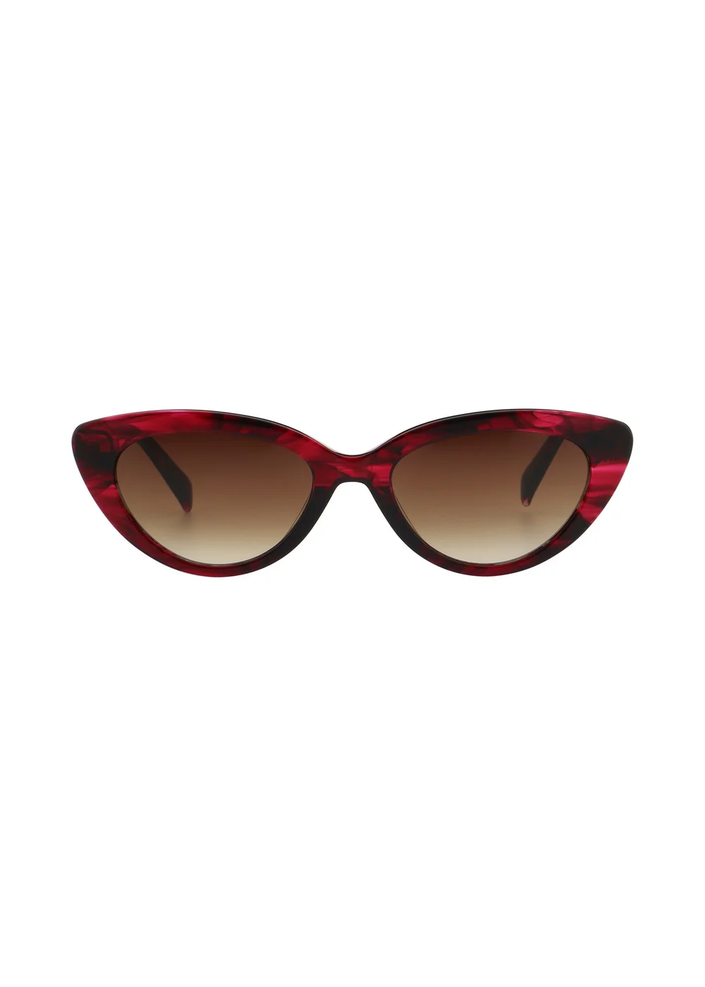 Karen Millen Artemis Red Sunglasses - One Size Image 1
