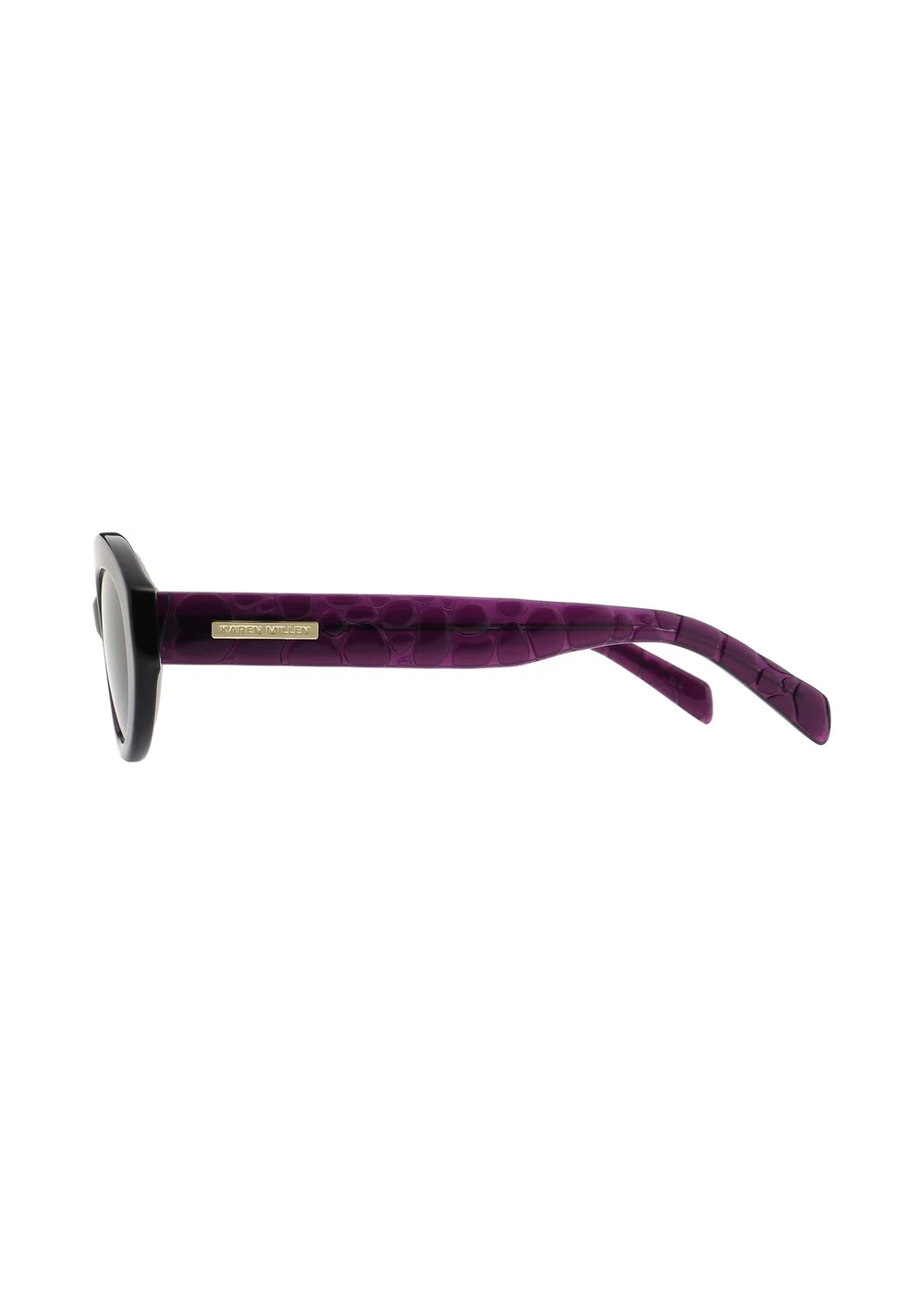 Karen Millen Purple Sunglasses - One Size Image 3
