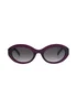 Karen Millen Purple Sunglasses - One Size Image 1
