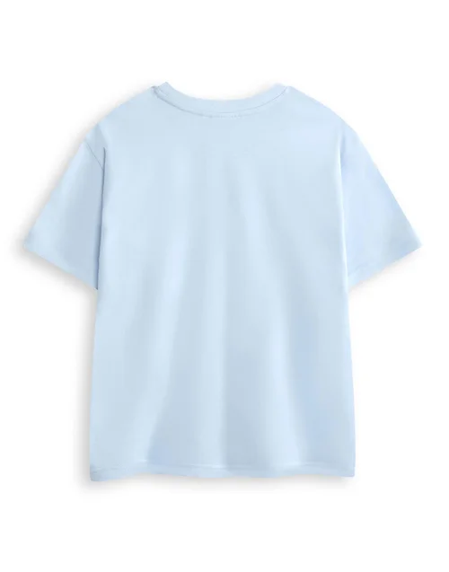 Vanilla Underground Looney Tunes Boys Blue Bugs Short Sleeved T-Shirt (2-10 Years) - 8-9 yrs Image 2