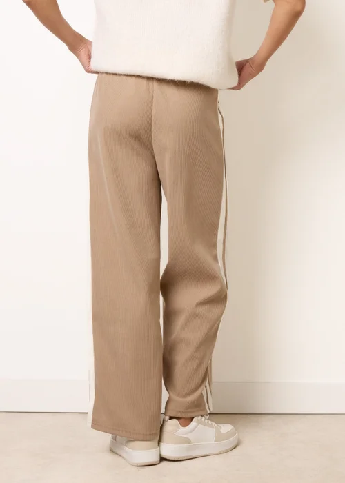 Blue Vanilla Stone Corduroy Side Stripes Trousers - L Image 5