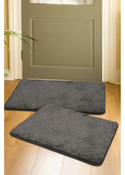 Relay Rug Charcoal 050/080 Pk2 Mat - 60 X 200 Image 1