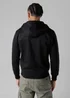 Firetrap Black Regular Fit Cotton Rich Zip Through Hoody With Drawstring - S Image 2