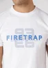 Firetrap Multi 3 Pack Regular Fit Cotton Crew T-Shirts - S Image 3