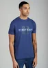 Firetrap Multi 3 Pack Regular Fit Cotton Crew T-Shirts - S Image 4