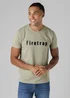 Firetrap Multi 4 Pack Regular Fit Cotton Logo Tees - L Image 5