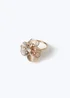 Muse Gold Filigree Flower Ring - 17mm Image 1