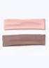 2 Pack Muse Pink Headband - One Size Image 1