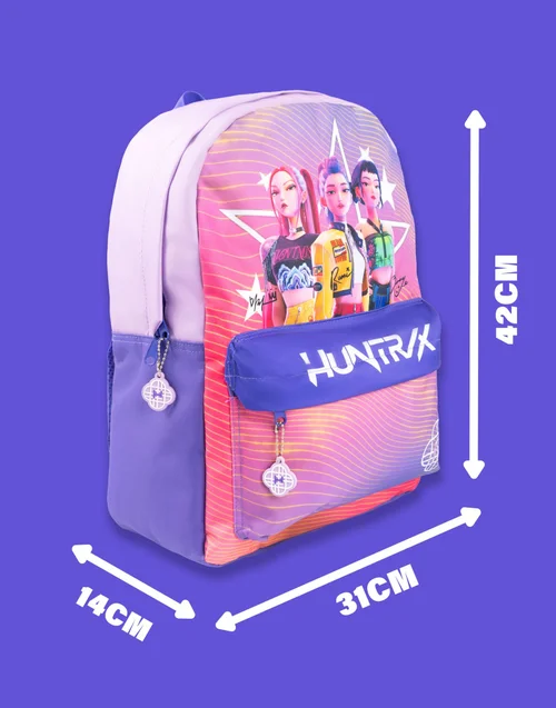 Vanilla Underground K-Pop Demon Hunters Girls Pink Huntrix Backpack (One Size) - One Size Image 5