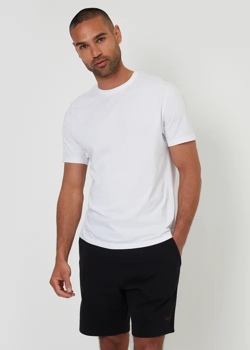 Threadbare Black Sweat Shorts - 2XL Image 4