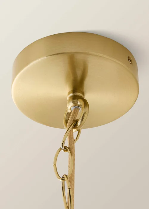 ValueLights Juliette Orange 3 Tier Disc Chandelier Ceiling Light - One Size Image 6