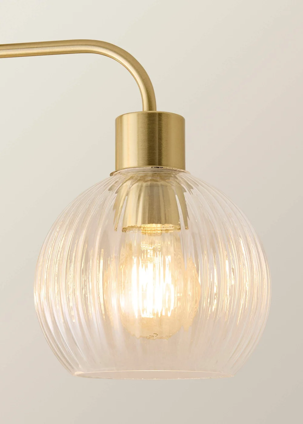 ValueLights Maddison Brushed Gold Multi Arm Ceiling Light - One Size Image 4