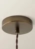 ValueLights Susie Antique Brass Ceiling Light - One Size Image 6