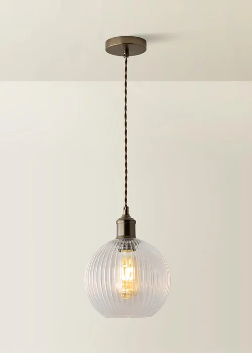 ValueLights Maddison Brushed Brass Ceiling Light - One Size Image 3