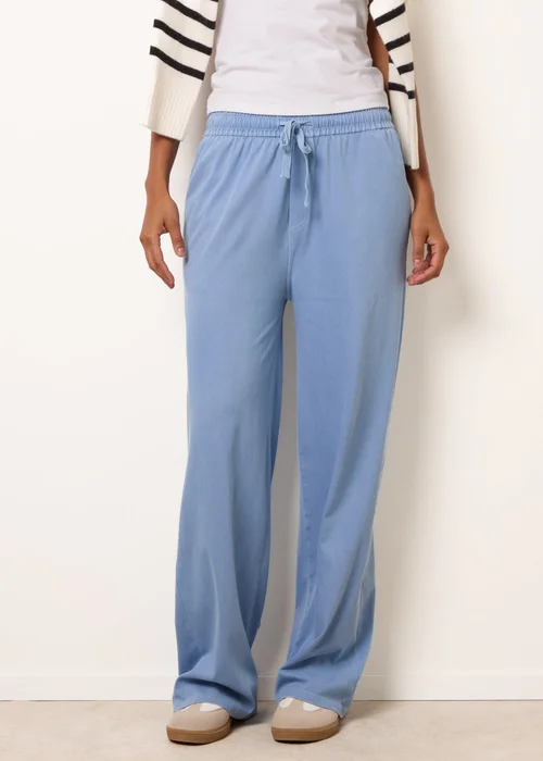 Blue Vanilla Blue Elastic Waist Trousers - S Image 2