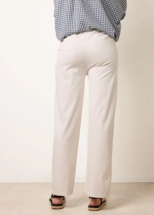 Blue Vanilla White Seam Detail Trousers - S Image 4