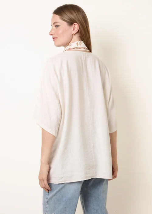 Blue Vanilla Stone Scarf Viscose Top - One Size Image 4