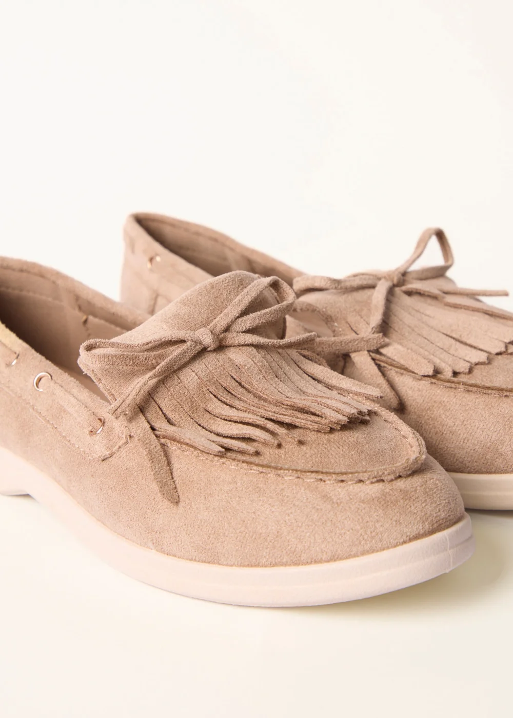 Blue Vanilla Stone Tassel Detail Loafers - 6 Image 4