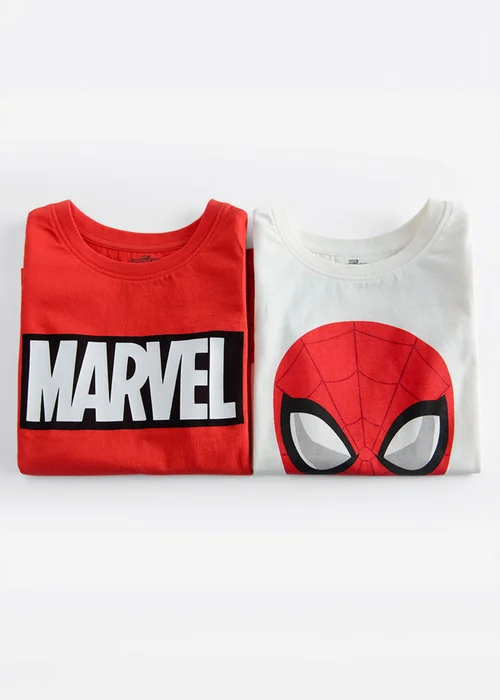 Cool Club Red 2-Pack Marvel Spider-Man Vests (3-9 yrs) - 5 Yrs Image 3
