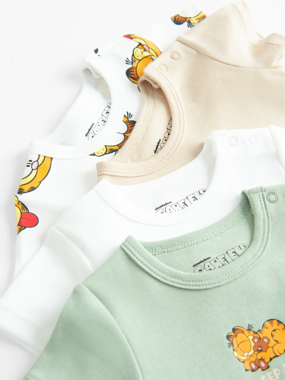 Cool Club Mint 4-Pack Character Short Sleeve Bodysuits (2-36 mnths) - 2 Yrs Image 2