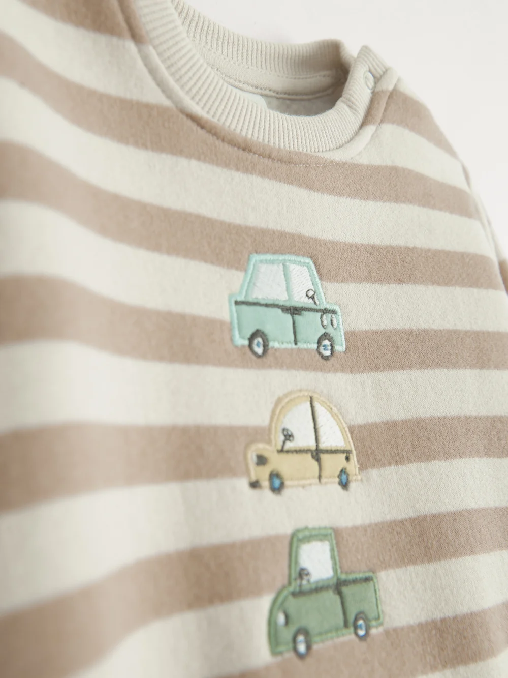 Cool Club green Striped Sweatshirt and Joggers Set (3-36 mnths) - 3 Yrs Image 5