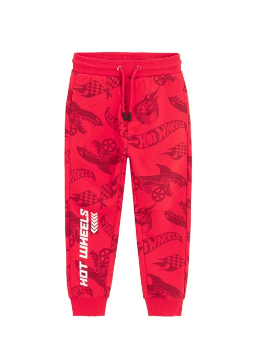 Cool Club Red 2-Pack Hot Wheels Printed Joggers (3-8 yrs) - 7 Yrs Image 4