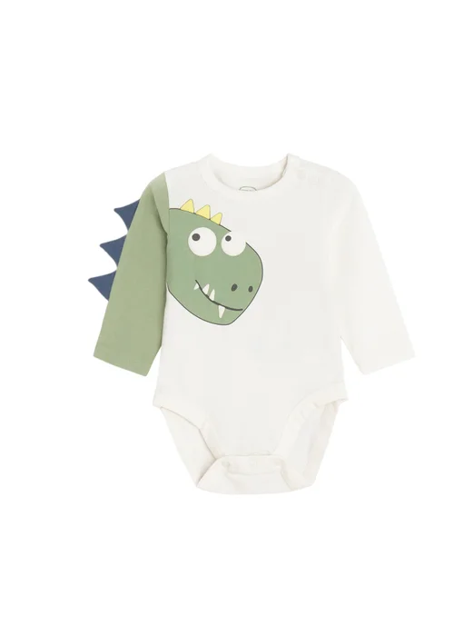 Cool Club green Dinosaur Print T-Shirt and Joggers Set (2-36 mnths) - 3 Yrs Image 4