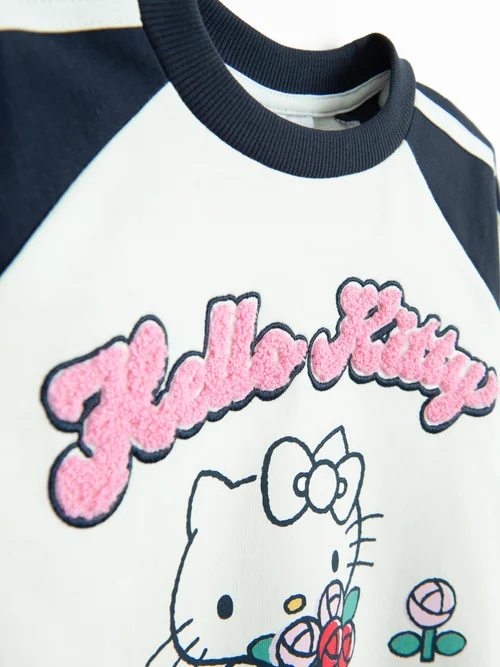 Cool Club White Hello Kitty Character Long Sleeve Sweatshirt (3-8 yrs) - 6 Yrs Image 3