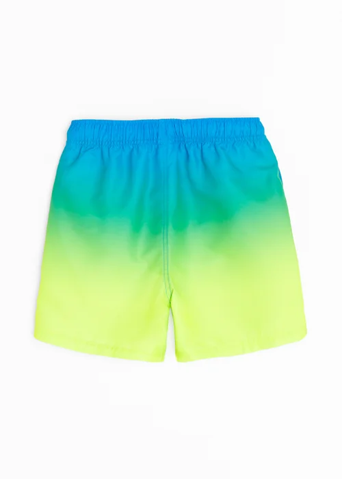Cool Club Blue Gradient Drawstring Waist Swim Shorts (2-9 yrs) - 6 Yrs Image 2