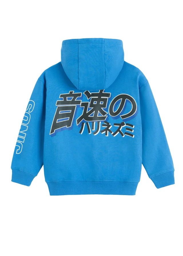 Cool Club Blue Sonic the Hedgehog Zip-Up Hoodie (4-8 yrs)