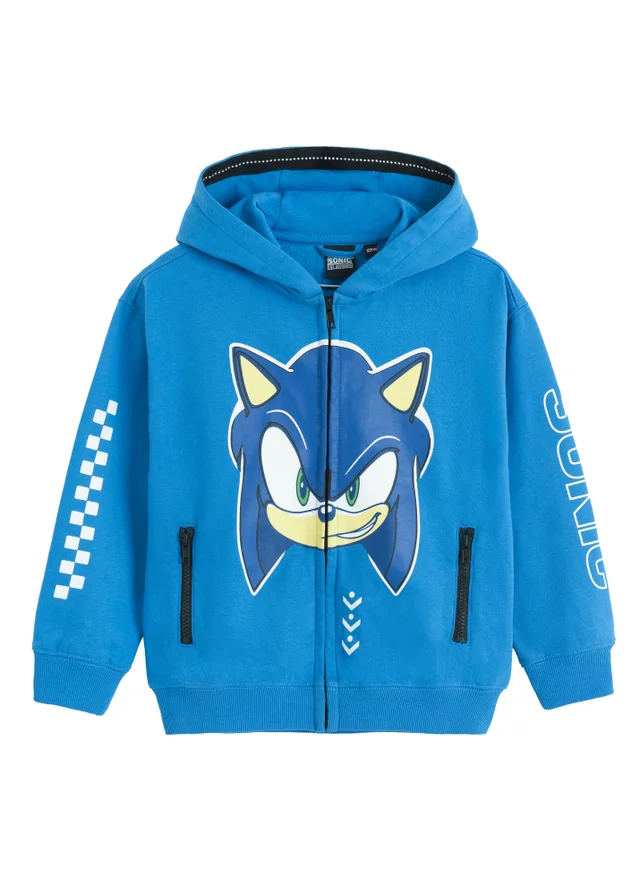 Cool Club Blue Sonic the Hedgehog Zip-Up Hoodie (4-8 yrs)