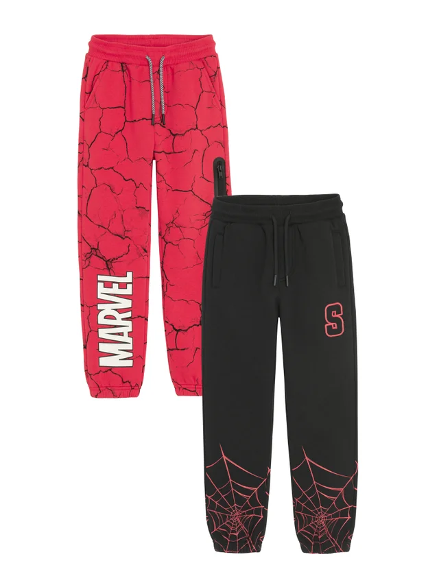 Cool Club Red 2-Pack Spider-Man Joggers (2-9 yrs)