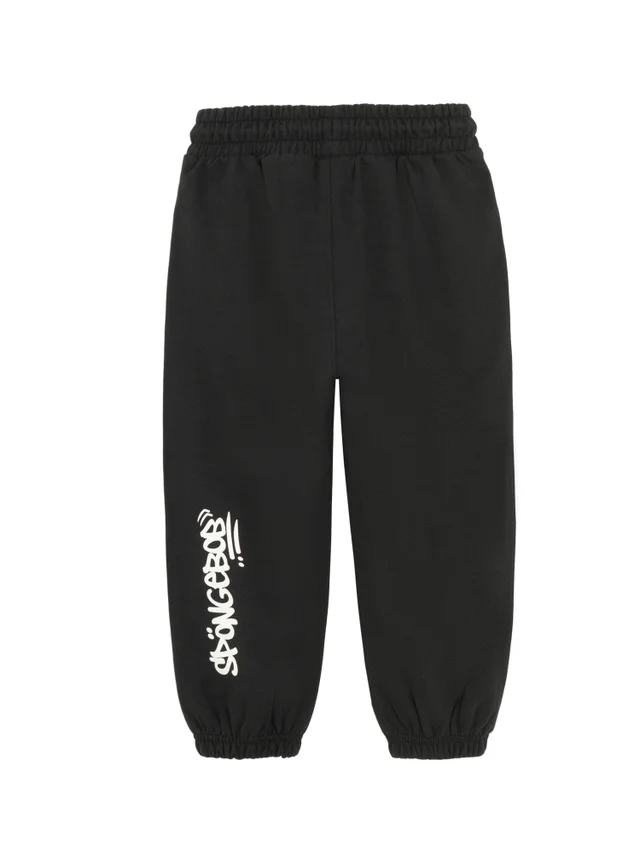 Cool Club Black Spongebob Joggers (3-8 yrs)