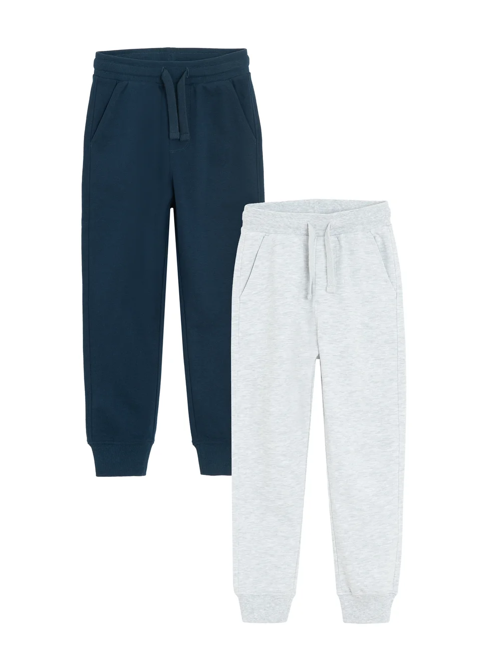 Cool Club Navy 2-Pack Basic Drawstring Waist Joggers (3-8 yrs) - 8 Yrs Image 1