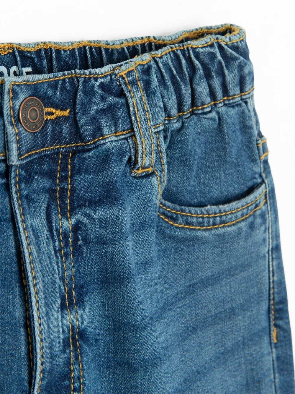Cool Club Blue Straight Leg Jeans (3-8 yrs) - 4 Yrs Image 3
