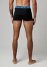 Firetrap Black 3 Pack Cotton Stretch Boxers With Logo Waistband - 2XL Image 4