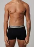 Firetrap Multi 3 Pack Cotton Stretch Boxers With Logo Waistband - L Image 3