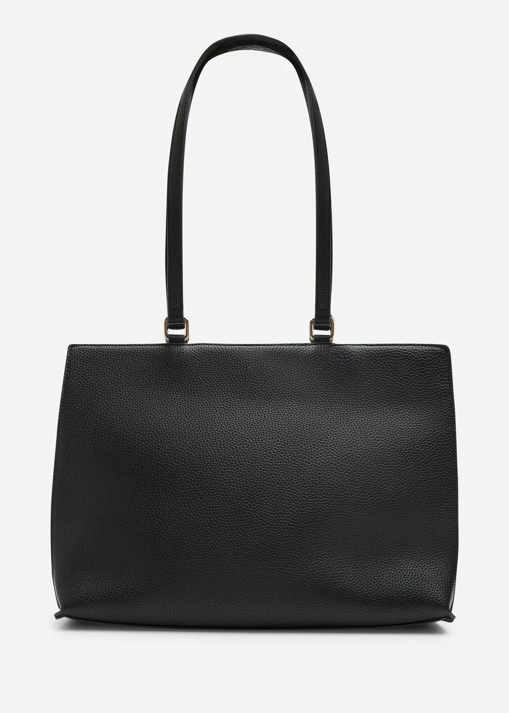 Where's That From Black Mariella Faux Leather Tote Bag - One Size Image 1