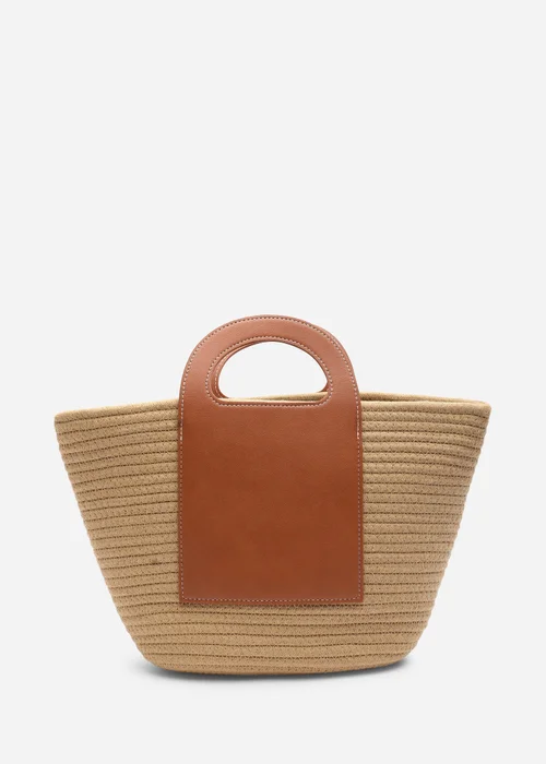 Where's That From Natural Terra Raffia Basket Bag - One Size Image 1