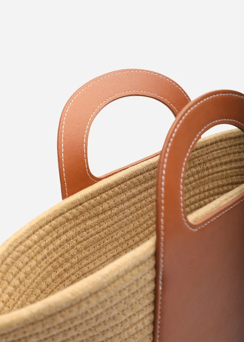 Where's That From Natural Terra Raffia Basket Bag - One Size Image 4