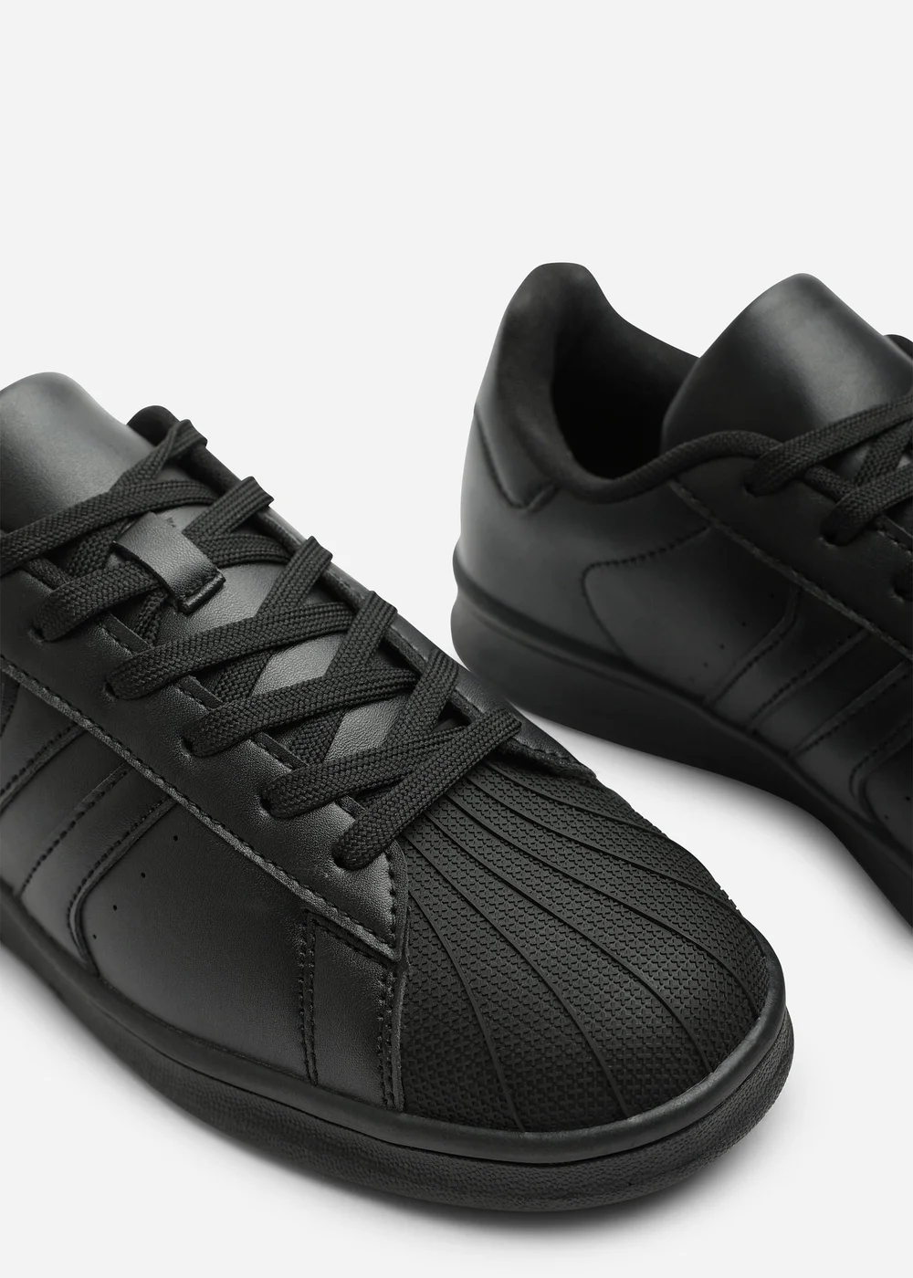Where's That From Yamileth Black Stripe Panel Detailed Trainer - 5 Image 5