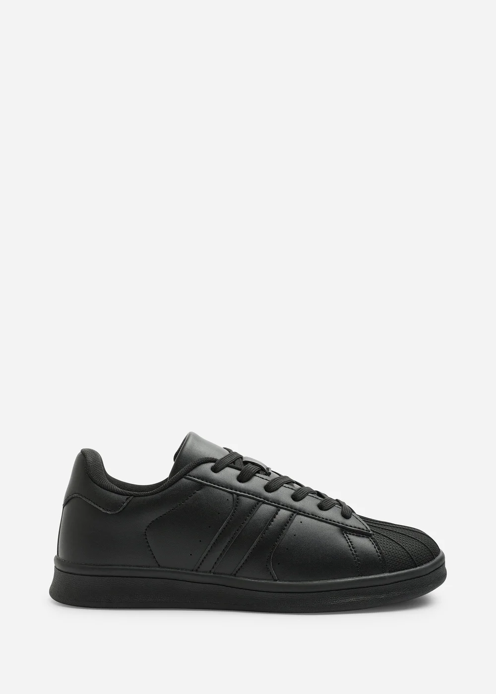 Where's That From Yamileth Black Stripe Panel Detailed Trainer - 5 Image 1