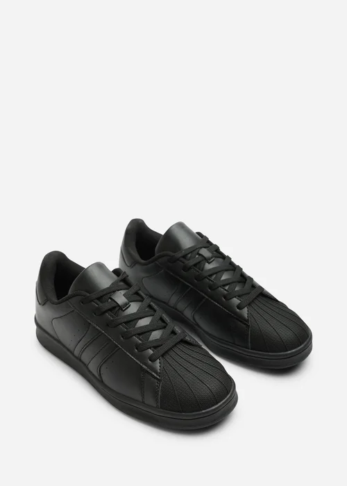 Where's That From Yamileth Black Stripe Panel Detailed Trainer - 5 Image 4
