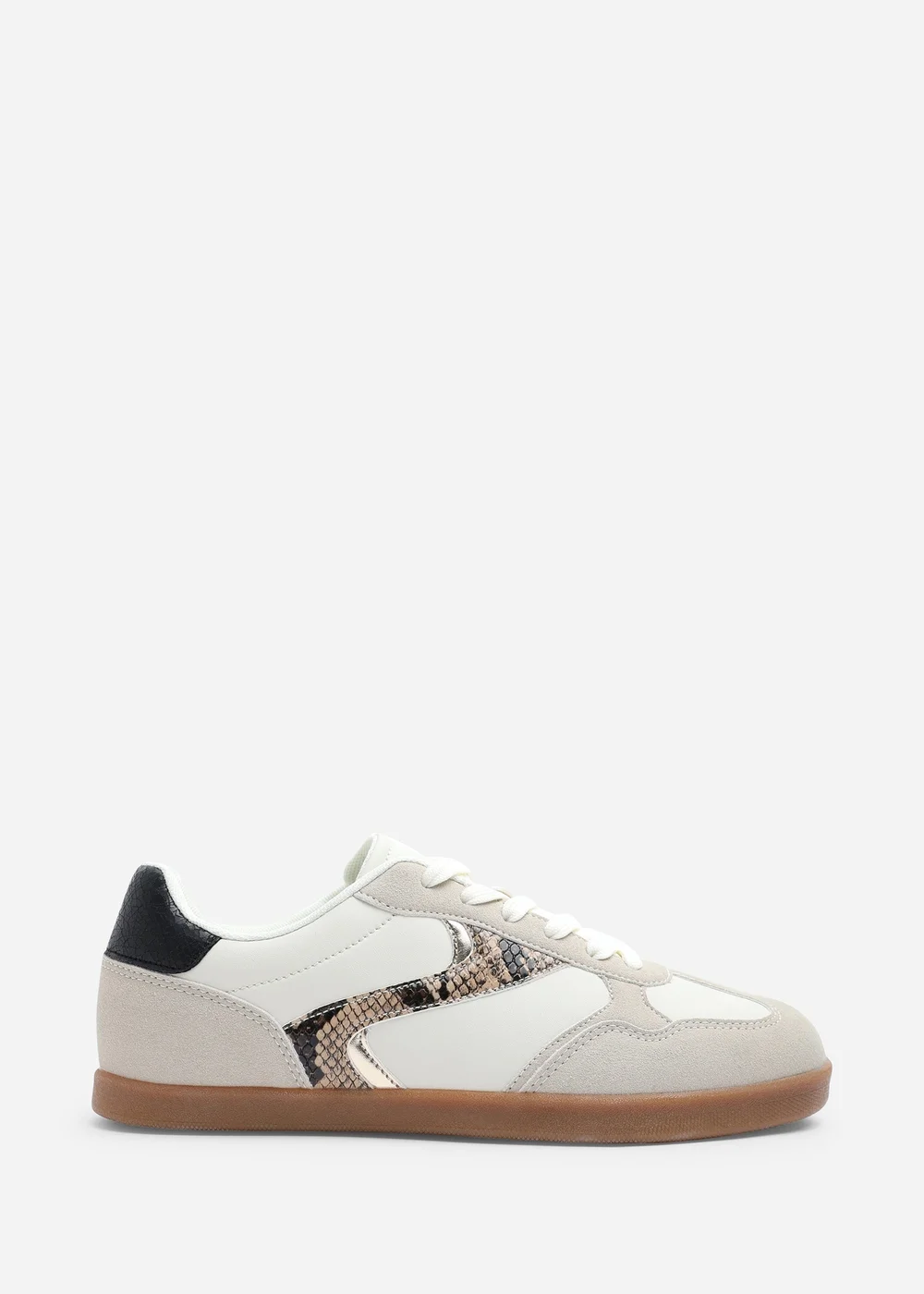 Where's That From Anaiah White Snake Low Profile Side Panel Detailed Trainer - 8 Image 1