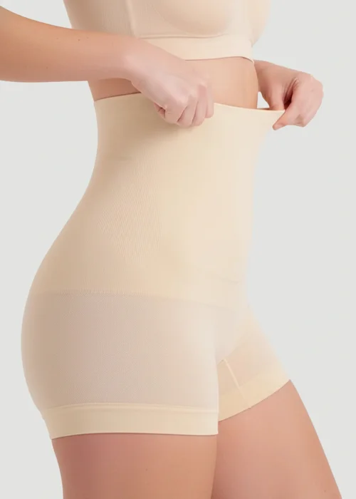 Conturve Beige High Waisted Shaping BoyShort - XL Image 2