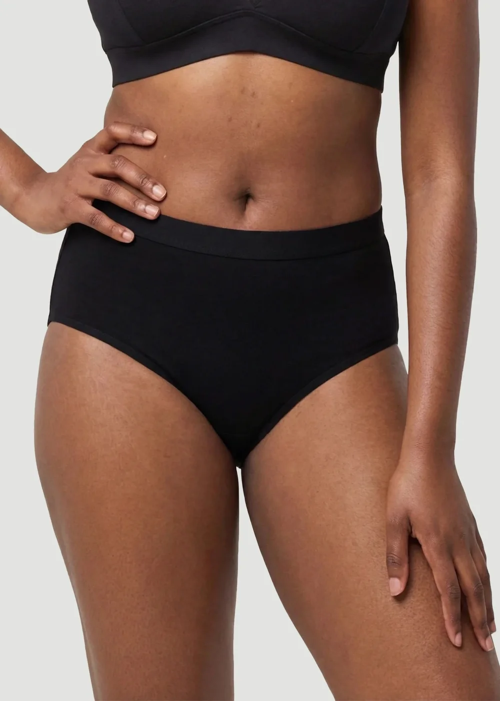 Conturve Black Period & Leakproof Bikini Underwear - XL Image 2