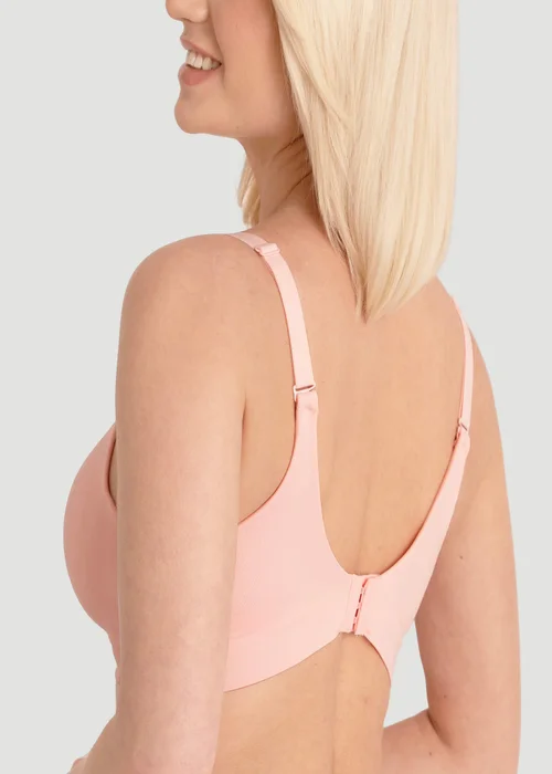 Conturve Blush Pink Ultimate Comfy Wireless Support Bra - S Image 3