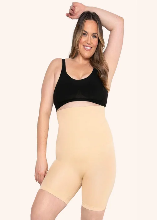 Conturve Beige Shaping SuperPower Shorts Flexible Boning - XS-S Image 1